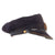 Original German WWII Named Kriegsmarine Navy Blue Junior Grade Officer Visor Cap - Schirmmütze