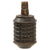 Original Japanese WWII Type 97 Inert Fragmentation Hand Grenade with Fuse - Dated 1941 Original Items