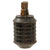 Original Japanese WWII Type 97 Inert Fragmentation Hand Grenade with Fuse - Dated 1941 Original Items