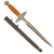 Original WWII German Miniature 2nd Model Luftwaffe Dagger Marked to Kraft & Co. of Hohenlimburg by SMF with Scabbard Original Items