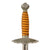 Original WWII German Miniature 2nd Model Luftwaffe Dagger Marked to Kraft & Co. of Hohenlimburg by SMF with Scabbard Original Items