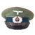 Original German WWII Army Heer Panzer EM/NCO Schirmmütze Visor Cap - Size 54 Original Items
