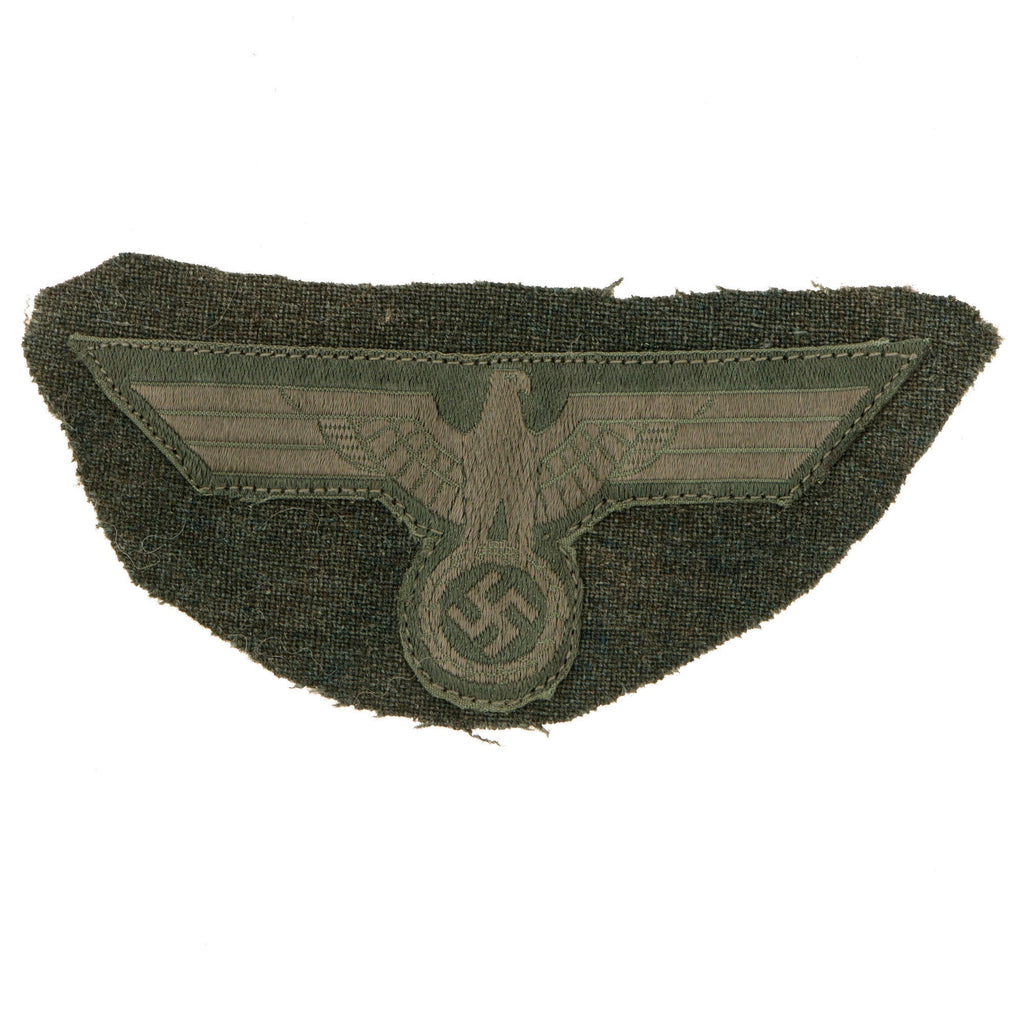 Original German WWII Heer Army EM/NCO BeVO Breast Eagle - Field Uniform Cutoff Original Items