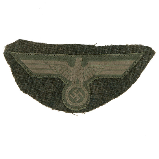 Original German WWII Heer Army EM/NCO BeVO Breast Eagle - Field Uniform Cutoff Original Items