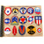 Original U.S. WWII Era U.S. Army Embroidered Insignia Album with 290 Patches Total in Original Box with Shoulder Patch Insignia Booklet - 11 ½ x 15 ½” Original Items