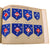 Original U.S. WWII Era U.S. Army Embroidered Insignia Album with 290 Patches Total in Original Box with Shoulder Patch Insignia Booklet - 11 ½ x 15 ½” Original Items