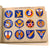 Original U.S. WWII Era U.S. Army Embroidered Insignia Album with 290 Patches Total in Original Box with Shoulder Patch Insignia Booklet - 11 ½ x 15 ½” Original Items
