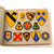 Original U.S. WWII Era U.S. Army Embroidered Insignia Album with 290 Patches Total in Original Box with Shoulder Patch Insignia Booklet - 11 ½ x 15 ½” Original Items