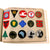 Original U.S. WWII Era U.S. Army Embroidered Insignia Album with 290 Patches Total in Original Box with Shoulder Patch Insignia Booklet - 11 ½ x 15 ½” Original Items