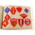 Original U.S. WWII Era U.S. Army Embroidered Insignia Album with 290 Patches Total in Original Box with Shoulder Patch Insignia Booklet - 11 ½ x 15 ½” Original Items