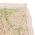 Original U.S. WWII Airborne "Zones of France" D-Day Silk Map - Dated March 1944 - WEA Western European Area - 22 ½” x 24” Original Items