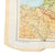 Original U.S. WWII Airborne "Zones of France" D-Day Silk Map - Dated March 1944 - WEA Western European Area - 22 ½” x 24” Original Items