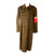 Original German WWII Organisation Todt OT-Obertruppführer NCO Earth Brown Wool Greatcoat with Armband Original Items