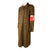 Original German WWII Organisation Todt OT-Obertruppführer NCO Earth Brown Wool Greatcoat with Armband Original Items