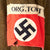 Original German WWII Organisation Todt OT-Obertruppführer NCO Earth Brown Wool Greatcoat with Armband Original Items