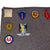 Original U.S. WWII Captured Japanese Naval Landing Forces Issue 130-Patch Souvenir Patch Blanket with Data Tag - 60 x 84” Original Items