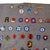 Original U.S. WWII Captured Japanese Naval Landing Forces Issue 130-Patch Souvenir Patch Blanket with Data Tag - 60 x 84” Original Items