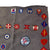 Original U.S. WWII Captured Japanese Naval Landing Forces Issue 130-Patch Souvenir Patch Blanket with Data Tag - 60 x 84” Original Items