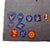 Original U.S. WWII Captured Japanese Naval Landing Forces Issue 130-Patch Souvenir Patch Blanket with Data Tag - 60 x 84” Original Items