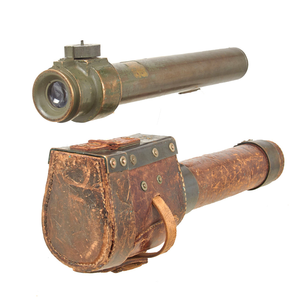 Original British WWII Matilda Tank Telescope Sighting No. 124 LP MK.1 in Original Case by the British Optical Co. in Sydney, Australia Original Items