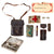 Original Japanese WWII IJA Leather Surgery Medic First Aid Pouch with Medic’s Armband, Field Surgical Kit, & Contents Found at Kahili Airfield in Bougainville, New Guinea Original Items