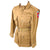 Original U.S. WWII Attributed 82nd Airborne Division M1942 Paratrooper Jump Jacket without Reinforcements with Replaced Zipper & Replica Belt - Clifford H. Clemmons Original Items