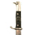 Original German WWII Heer Army Panzer Skull Decorated 98k Long Dress Bayonet by Siegfried Ernst Pack & Söhne with Scabbard, Frog, and Troddel Original Items