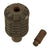 Original Imperial Japanese Inert Type 23 Fragmentation Grenade with Original Fuze Cover - Very Rare Original Items