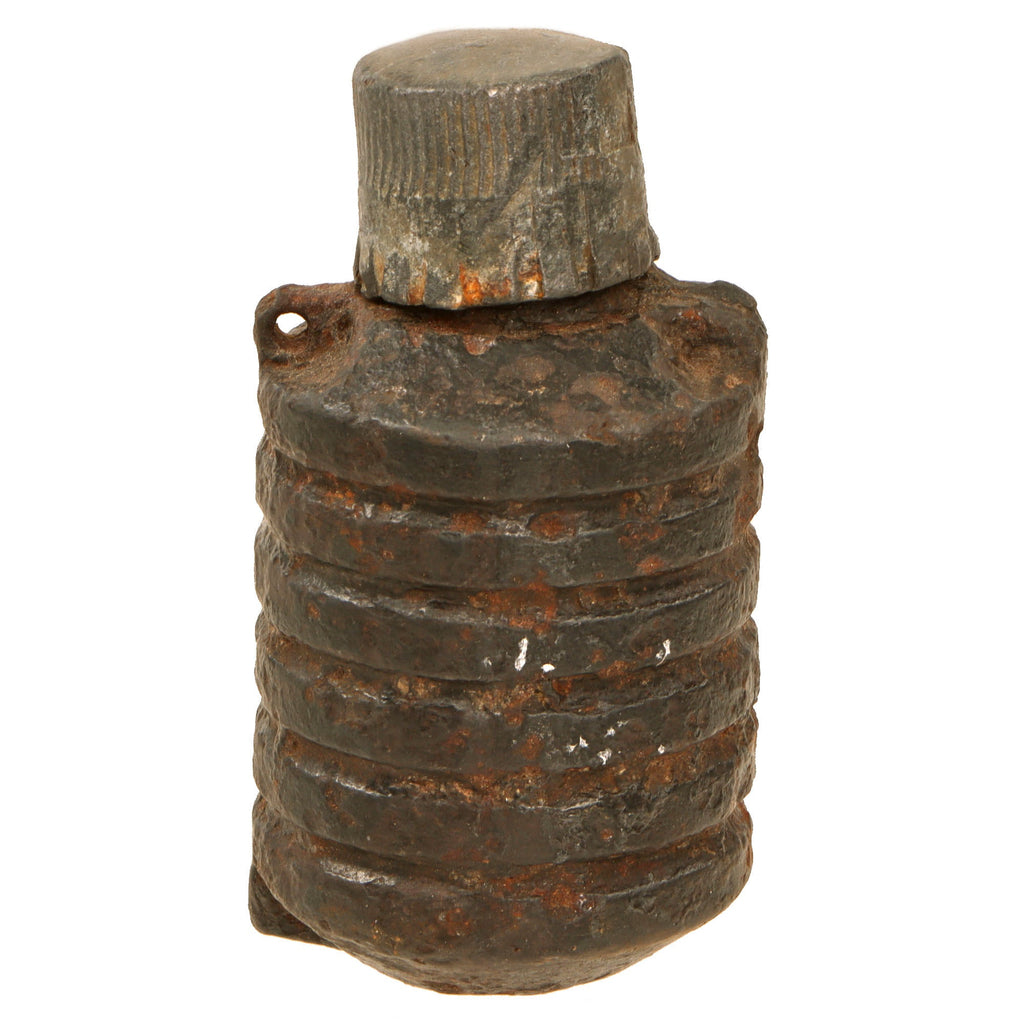Original Imperial Japanese WWII Inert Relic Condition Type 11 Incendiary Smoke Grenade - Rare Original Items
