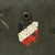 Original German WWII M16 Transitional Heer Army Single Decal Helmet with 59cm Liner & Chinstrap - Added Tricolor Shield - Stamped Si. 66 Original Items