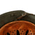 Original German WWII M16 Transitional Heer Army Single Decal Helmet with 59cm Liner & Chinstrap - Added Tricolor Shield - Stamped Si. 66 Original Items