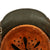 Original German WWII M16 Transitional Heer Army Single Decal Helmet with 59cm Liner & Chinstrap - Added Tricolor Shield - Stamped Si. 66 Original Items