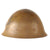 Original Japanese WWII Type 90 Army Helmet with Complete Liner and Chinstrap by Kobe Steel - Kanji Inscriptions on Shell & Liner - Tetsubo Original Items