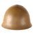 Original Japanese WWII Type 90 Army Helmet with Complete Liner and Chinstrap by Kobe Steel - Kanji Inscriptions on Shell & Liner - Tetsubo Original Items