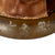 Original Japanese WWII Type 90 Army Helmet with Complete Liner and Chinstrap by Kobe Steel - Kanji Inscriptions on Shell & Liner - Tetsubo Original Items