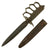 Original U.S. WWI Model 1918 Mark I Trench Knife by L. F. & C. with Matching Steel Scabbard Original Items