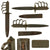 Original U.S. WWI Model 1918 Mark I Trench Knife by L. F. & C. with Matching Steel Scabbard Original Items