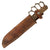 Original U.S. WWI / WWII M1918 Mark I Modified Trench Knife with M1913 Patton Saber Blade by L. F. & C. with Custom Leather Scabbard Original Items