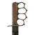 Original U.S. WWI / WWII M1918 Mark I Modified Trench Knife with M1913 Patton Saber Blade by L. F. & C. with Custom Leather Scabbard Original Items