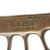 Original U.S. WWI / WWII M1918 Mark I Modified Trench Knife with M1913 Patton Saber Blade by L. F. & C. with Custom Leather Scabbard Original Items