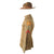 Original U.S. WWI Observation Balloon Company Uniform Group with Signal Corps M1911 Campaign Hat & Photos of Wearer - Rare Balloon Patch Original Items