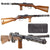 Original German Pre-WWII ERMA EMP Display Sub Machine Gun with Magazine - Serial D-6322 Original Items