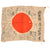 Original Japanese WWII Hand-Painted Silk Good Luck Flag with Lots of Signatures & Page of Translations - 27 ½ x 34 ½” Original Items
