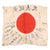 Original Japanese WWII Hand Painted Good Luck Flag for Japanese Navy Sailor Mr. Ide with Well Wishes & Page of Translations - 27 ½ x 30” Original Items