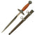 Original WWII German 2nd Model Luftwaffe Dagger with Scabbard - Unmarked Nickel Plated Blade Original Items