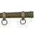 Original WWII German 2nd Model Luftwaffe Dagger with Scabbard - Unmarked Nickel Plated Blade Original Items