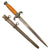 Original German WWII Heer Army Officer Dagger by W.K.C. Waffenfabrik of Solingen with Scabbard Original Items