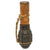 Original Vietnam War NVA / VC North Vietnamese Short Stick Fragmentation Grenade with Tied Reed - Inert Original Items