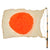 Original Japanese WWII Pilot Bail Out Float Flag With Telescoping Bamboo Pole - 30" x 38" Original Items