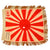 Original Imperial Japanese WWII Japanese Veterans Group Kaikosha Oil and Fat Wakayama Factory Branch Rising Sun Flag with Tassels - 32 x 41” Original Items